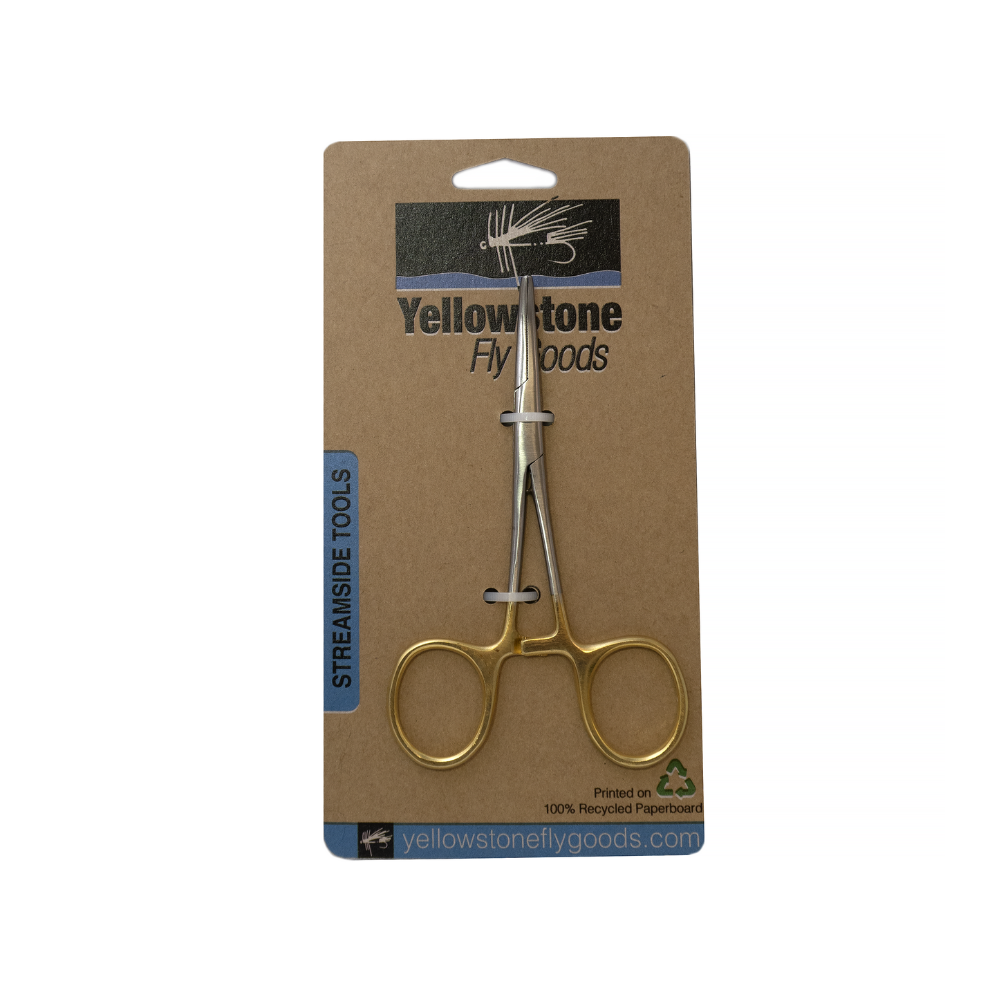 6" Forceps - Deluxe Gold Curved