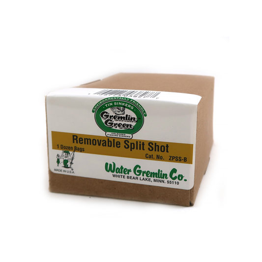 Preseason 2026 Water Gremlin Removable Tin Split Shot