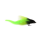 Ninch's Dragon Tongue (1/2 dz) - Black & Chartreuse #3/0