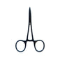 Angler's Forceps - 5" Black Straight
