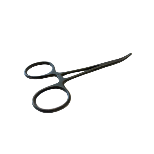 Preseason 2026 5" Forceps - Black Curved