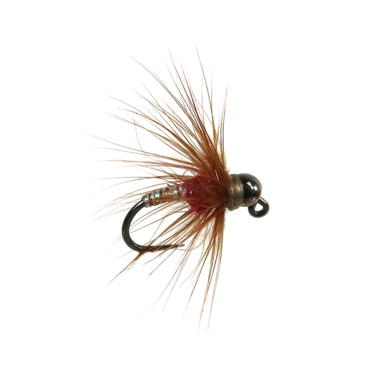 Hef's Peach Fuz Caddis