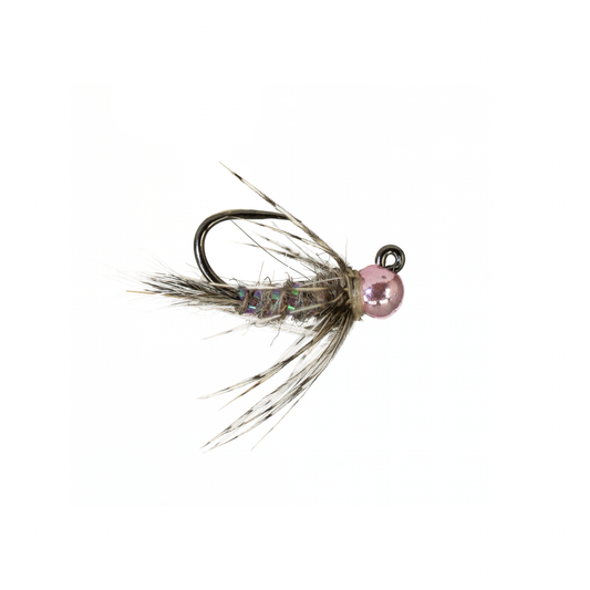 YFG's Jigged Hare's Ear Softie - Pink
