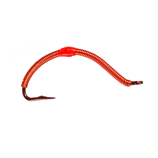 Steel Worm - Fire Orange