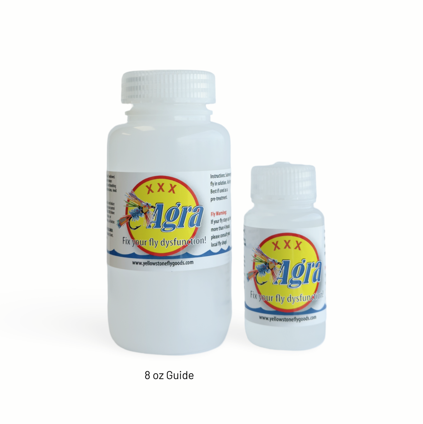 XXX AGRA (Flyagra) - 8 oz Guide Size