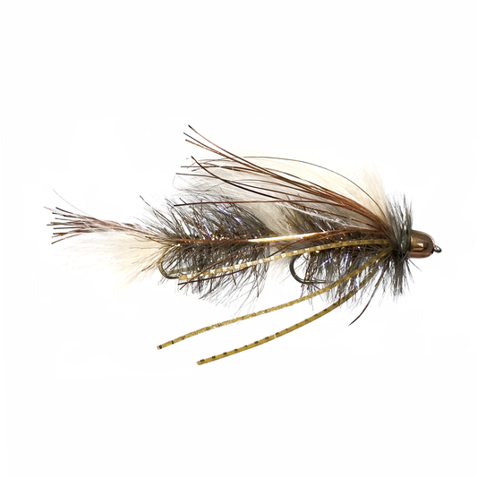 Majerus's 2 Hook Johnnie - White/Copper #4