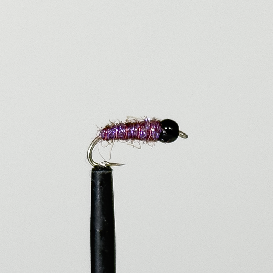 Bloom's Weight Fly - Purple (gunmetal bead)