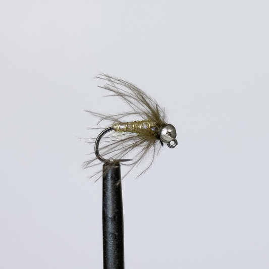 Jigged Bob Tail Duracell - UV Light Olive