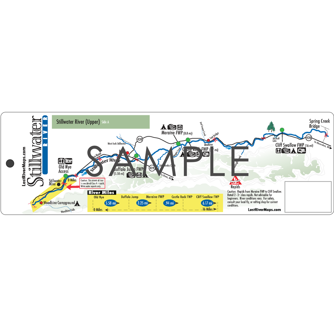Lost Rivers Map Toronto Lost River Maps – Yellowstone Fly Goods